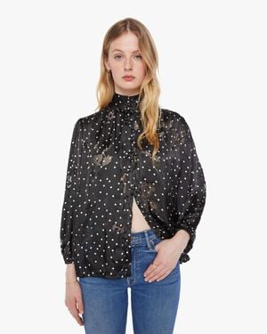 Natalie Martin Iris Top Midnight Burnout - Blue