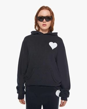 SPRWMN Heart Hoodie - Black