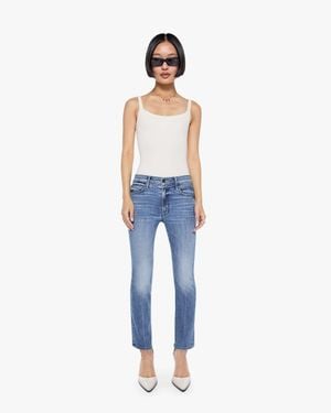Mother Petites The Lil Mid Rise Dazzler Ankle We Animals Jeans - Blue