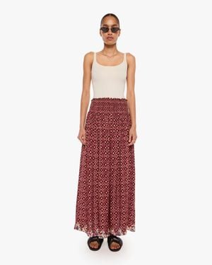 Natalie Martin Bella Skirt Mosaic Spice - Red