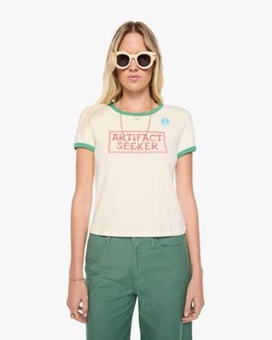 Mother The Itty Bitty Ringer Artifact Seeker T-Shirt - Green