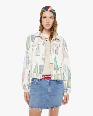 Mother The Bruiser Pep Rally Jacket - White