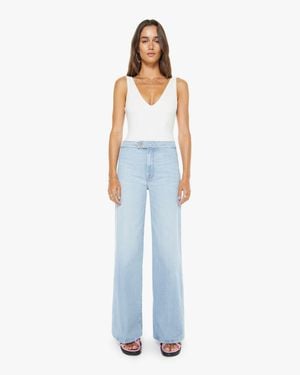 Mother The Tab Undercover Skimp You'Re My Favorite Trousers - Blue