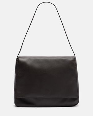 The Row Schultertasche Nuance Two Aus Leder - Schwarz