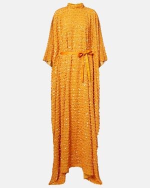 Taller Marmo Kaftan Caracciolo Mit Pailletten - Orange