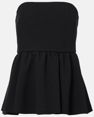 Max Mara Sable Bustier Top - Black