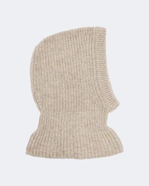 Lemaire Balaclava Aus Alpakawolle Und Yakwolle - Natur