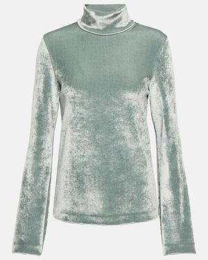 Jil Sander Turtleneck Top - Green