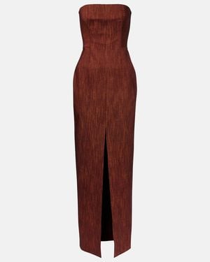 ROKSANDA Abito Bustier Shani - Rosso