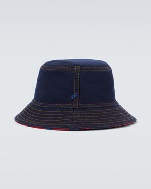 Burberry Fischerhut Aus Denim - Blau