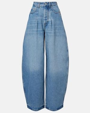 Jacquemus Barrel Jeans - Blau
