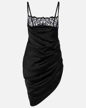 Jacquemus La Saudade Brodée Mini Dress - Black