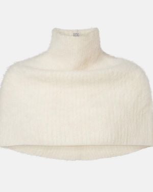 TOTEME Alpaca-Blend Scarf - Natural
