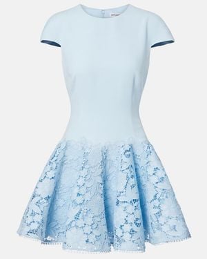 Self-Portrait Short Dresses - Blue