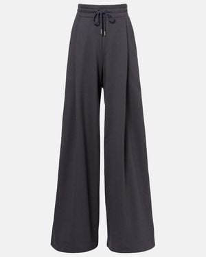 Dries Van Noten Cotton Jersey Joggers - Blue