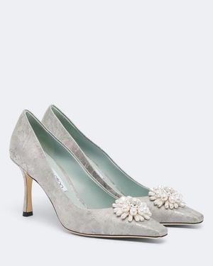 Jimmy Choo Verzierte Pumps Ines - Weiß