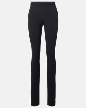 Stella McCartney Zipped Skinny Leggings - Blue