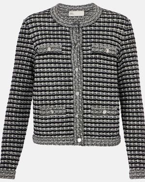 Tory Burch Cardigan Aus Jacquard - Schwarz