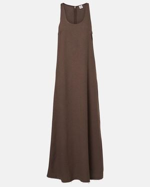 TOTEME Sable Midi Dress - Brown
