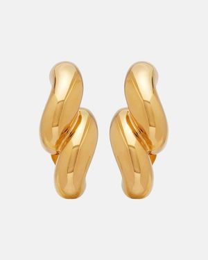 Alaïa Torsion Clip-On Earrings - Metallic