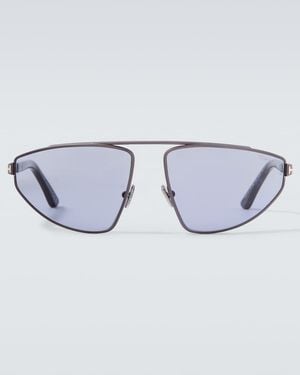 Tom Ford Parker-02 Aviator Sunglasses - Blue