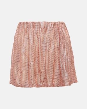 Missoni Jacquard Miniskirt - Pink