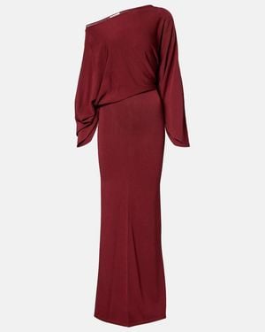 AYA MUSE One-Shoulder Maxi Dress - Red