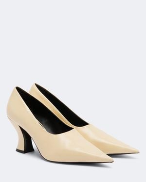 KHAITE Escarpins Colleen En Cuir - Neutre
