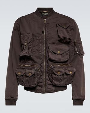 Dolce & Gabbana Cotton Jacket - Black