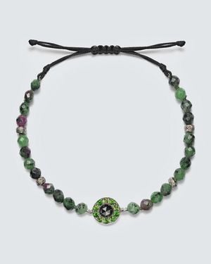 Ileana Makri Orbit 9Kt And Sterling With Gemstones - Metallic