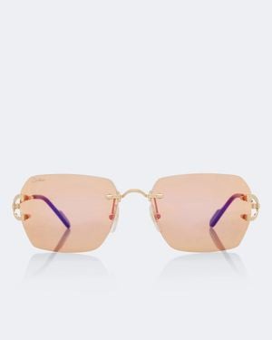 Cartier Gafas De Sol Decor C Classique De Cartier - Rosa