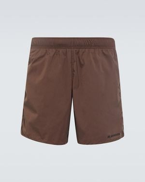 Jil Sander Swim Trunks - Brown