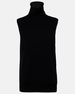 The Row Pull Meritas A Col Roule En Cachemire - Noir