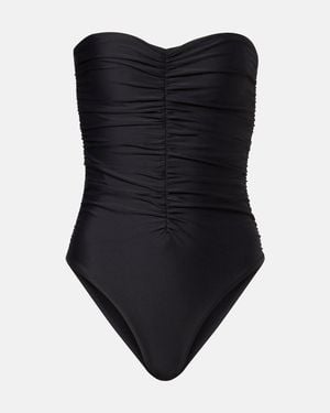 JADE Swim Banador Yara Fruncido - Negro