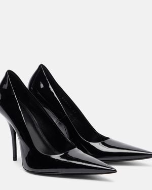 Balenciaga Patent Leather Pumps - Black