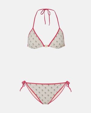 Valentino Bedruckter Bikini - Pink