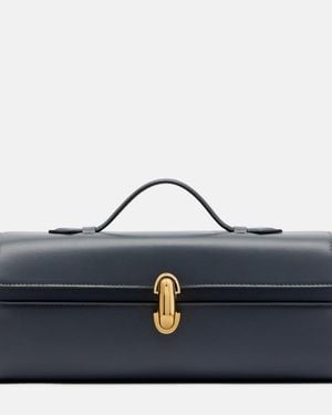 SAVETTE Borsa A Mano Symmetry Slim - Blu