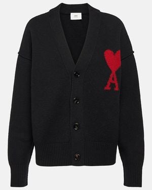 Ami Paris Chunky Knit - Black