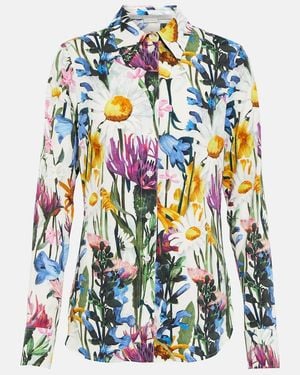 Stella McCartney Floral Shirt - Blue