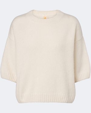 Jardin Des Orangers Cashmere And Silk Jumper - White