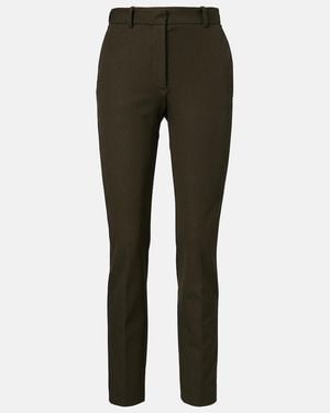 JOSEPH Pantalones Slim New Coleman De Gabardina - Gris