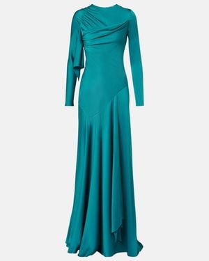 McQueen Abito Lungo - Blu