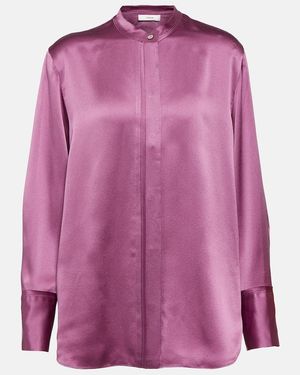 Vince Silk Blouse - Pink
