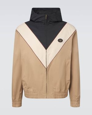 Valentino Veste Rayee Vlogo - Neutre