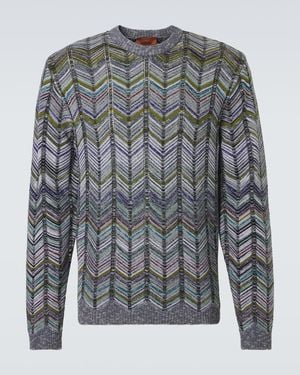 Missoni Pullover Aus Baumwolle - Grau