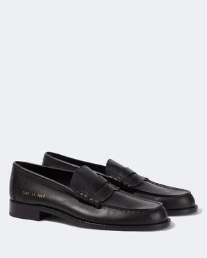 Common Projects Loafers Aus Leder - Schwarz