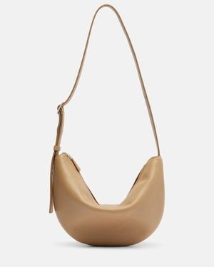 The Row Schultertasche Jouvette Aus Leder - Weiß