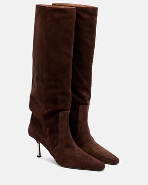 Paris Texas Bettina 75 Suede Boots - Brown