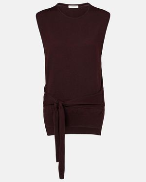 Lemaire Wool-Blend Top - Purple