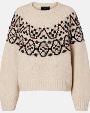 Nili Lotan Pullover Chrissy Aus Jacquard - Natur